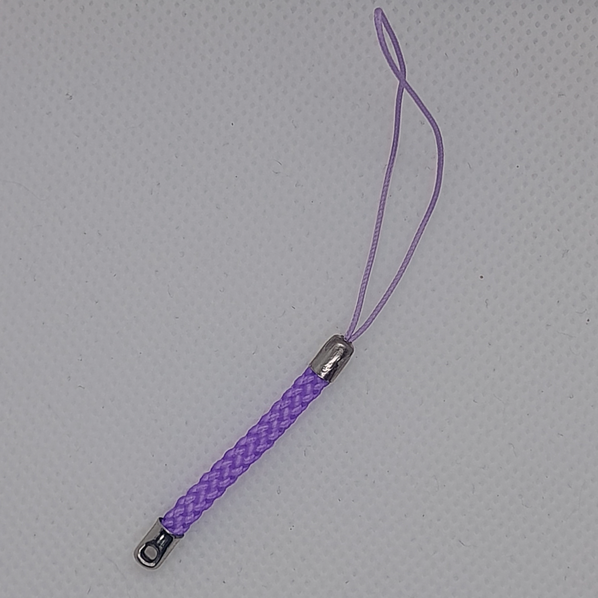 Cuerda para charm con trenza lila