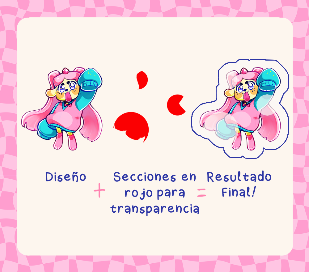 Técnica de colores traslúcido/holográfico